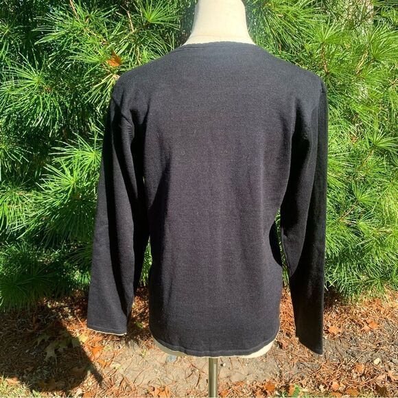 2000 Cardigan Sweater Embellished New Years Champagne Women’s M Y2K - Picture 9 of 14